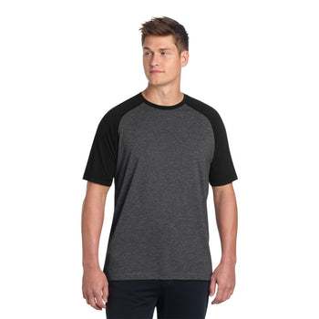 Sport-Tek® ST400 PosiCharge® Tri-Blend Wicking Raglan Tee, T-Shirt