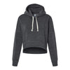 J. America 8853 Ladies Triblend Cropped Hood