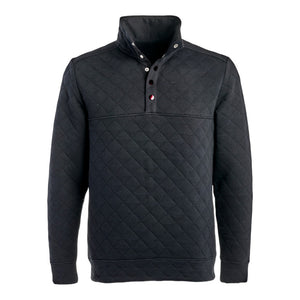 J. America 8890 Quilted Snap Pullover - 