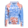 J. America 8861 Tie-Dye Fleece Hood