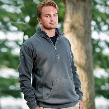 J.America 8732 Comfort Dye Fleece 1/4 Zip