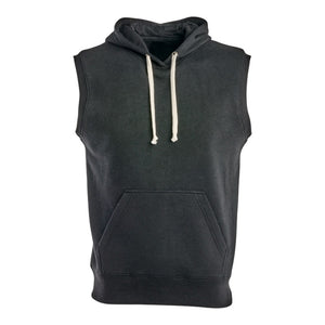 J.America 8877 Triblend Fleece Sleeveless Hood - 
