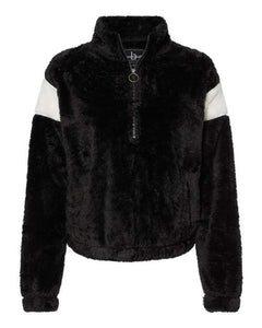Boxercraft FZ04 Women's Remy Fuzzy Fleece Quarter-Zip Pullover - 