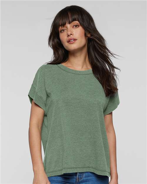LAT 3502 Women's Relaxed Vintage Wash Tee