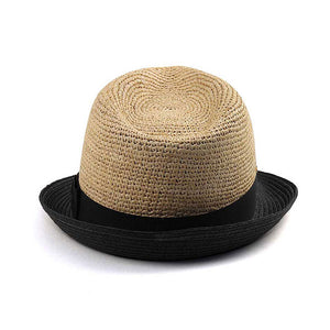Mega Cap 8950 Infinity Selections Raffia Fedora Hat - 