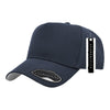 AcademyFit H1025 Canvas A-Frame Snapback Cap