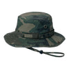 Mega Cap 9013A Washed Camouflage Twill Hunting Hat with Self Fabric Chin Cord