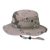 Mega Cap 9013A Washed Camouflage Twill Hunting Hat with Self Fabric Chin Cord