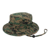 Mega Cap 9013A Washed Camouflage Twill Hunting Hat with Self Fabric Chin Cord