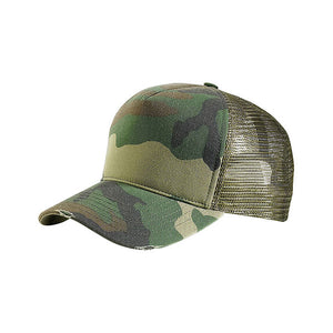 Mega Cap 9027 Camouflage Trucker Cap - 