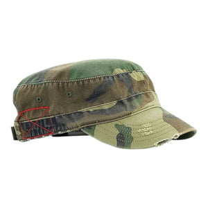 Mega Cap 9029 Washed Cotton Twill Army Cap - 
