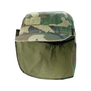 Mega Cap 9030 Army Cap With Removable Flap - 