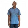 Sport-Tek ST671 Ombre Heather Polo