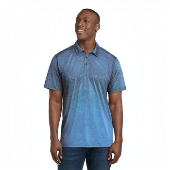 Sport-Tek ST671 Ombre Heather Polo