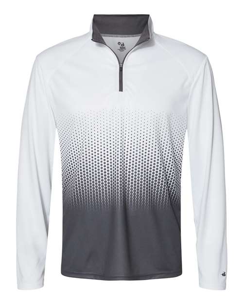 Badger 4222 Men's Hex 2.0 Quarter-Zip Pullover