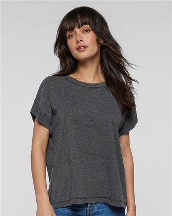 LAT 3502 Women's Relaxed Vintage Wash Tee