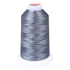Gingko 646 PolySHINE #40 5000M Embroidery Threads-Multi Gray