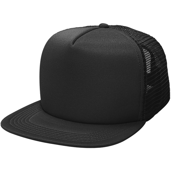 Cali Headwear 9265 5 Panel Foam Mesh Snapback Hat