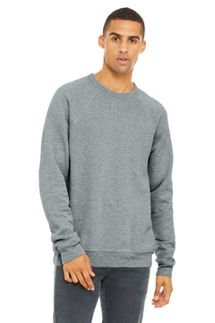 Bella+Canvas BC3901 Unisex Sponge Fleece Raglan Sweatshirt - 