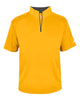 Badger 4199 Men's B-Core Short Sleeve Quarter-Zip