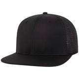 OTTO Cap 950-4 OTTO Snap 6 Panel Pro Style Snapback Hat, Perforated Cap