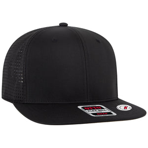 OTTO Cap 950-4 OTTO Snap 6 Panel Pro Style Snapback Hat, Perforated Cap - 