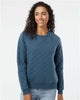 Boxercraft R08 Women's Quilted Crewneck Pullover
