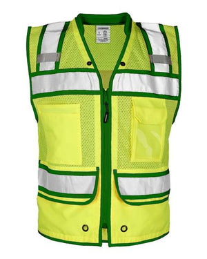 Kishigo S5042-5046 Men's Color Contrast High Performance Surveyors Vest - 
