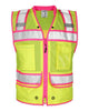Kishigo S5042-5046 Men's Color Contrast High Performance Surveyors Vest