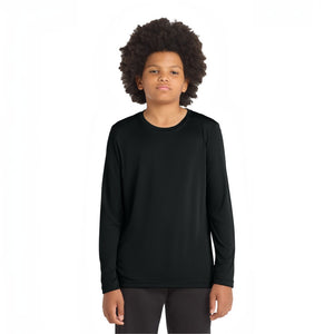 Sport-Tek YST420LS Youth Posi-UV® Pro Long Sleeve Tee - 