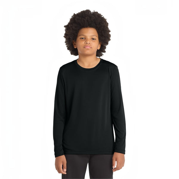 Sport-Tek YST420LS Youth Posi-UV® Pro Long Sleeve Tee