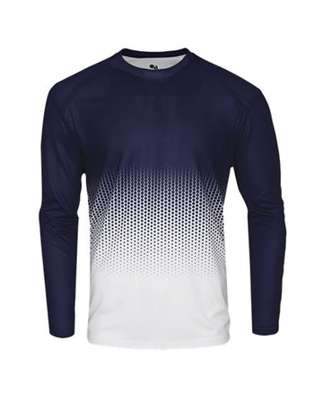 Badger 2224 Youth Hex 2.0 Long Sleeve T-Shirt
