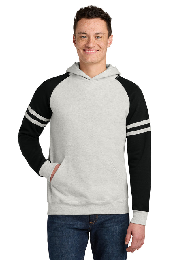 Jerzees 97C Unisex NuBlend Varsity Colorblock Hooded Sweatshirt