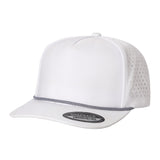 Unbranded 5 Panel Perforated Laser Mesh Rope Hat