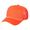 Unbranded Pearl Accent Trucker Mesh Snapback Hat