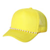 Unbranded Pearl Accent Trucker Mesh Snapback Hat