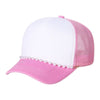 Unbranded Pearl Accent Trucker Mesh Snapback Hat