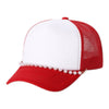 Unbranded Pearl Accent Trucker Mesh Snapback Hat