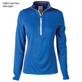 Reebok Circuit Ladies Reversible Quarter Zip Pullover 7439