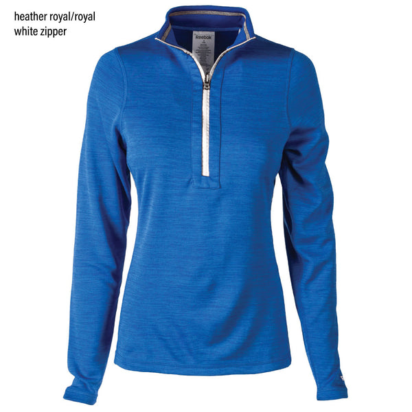 Reebok Circuit Ladies Reversible Quarter Zip Pullover 7439