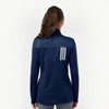 Adidas A483 Women's 3-Stripes Double Knit Full-Zip Jacket