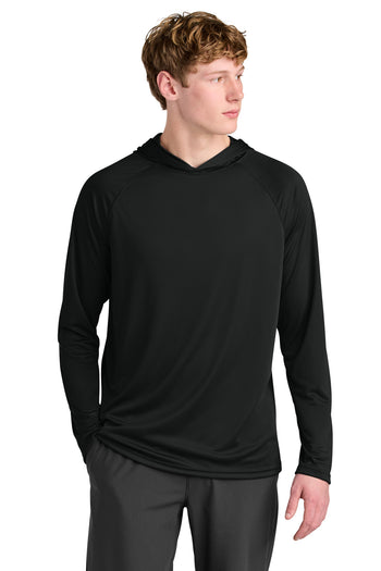A4 A4N3409 Cooling Performance Long Sleeve Hooded Tee N3409