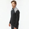 Adidas A532 Men's Textured Mixed Media Quarter-Zip Pullover