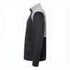 Adidas A532 Men's Textured Mixed Media Quarter-Zip Pullover