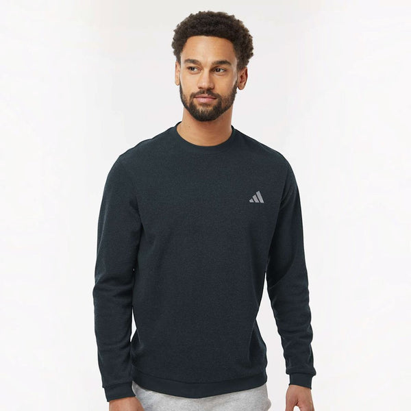 Adidas A586 Men's Terry Loop Crewneck Sweatshirt