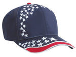 Nissun Allstar Cap, USA Star America Hat - ALLSTAR
