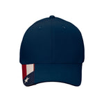 Kati AM350S Full Twill Hat with Woven Flag on Visor