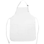 Nissun Poly-Cotton Apron with 2 Pockets APN1302