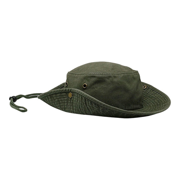Cobra AUS-W Garment Washed Cotton Twill Aussie Hat