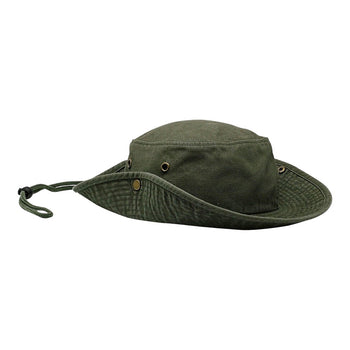 Cobra AUS-W Garment Washed Cotton Twill Aussie Hat